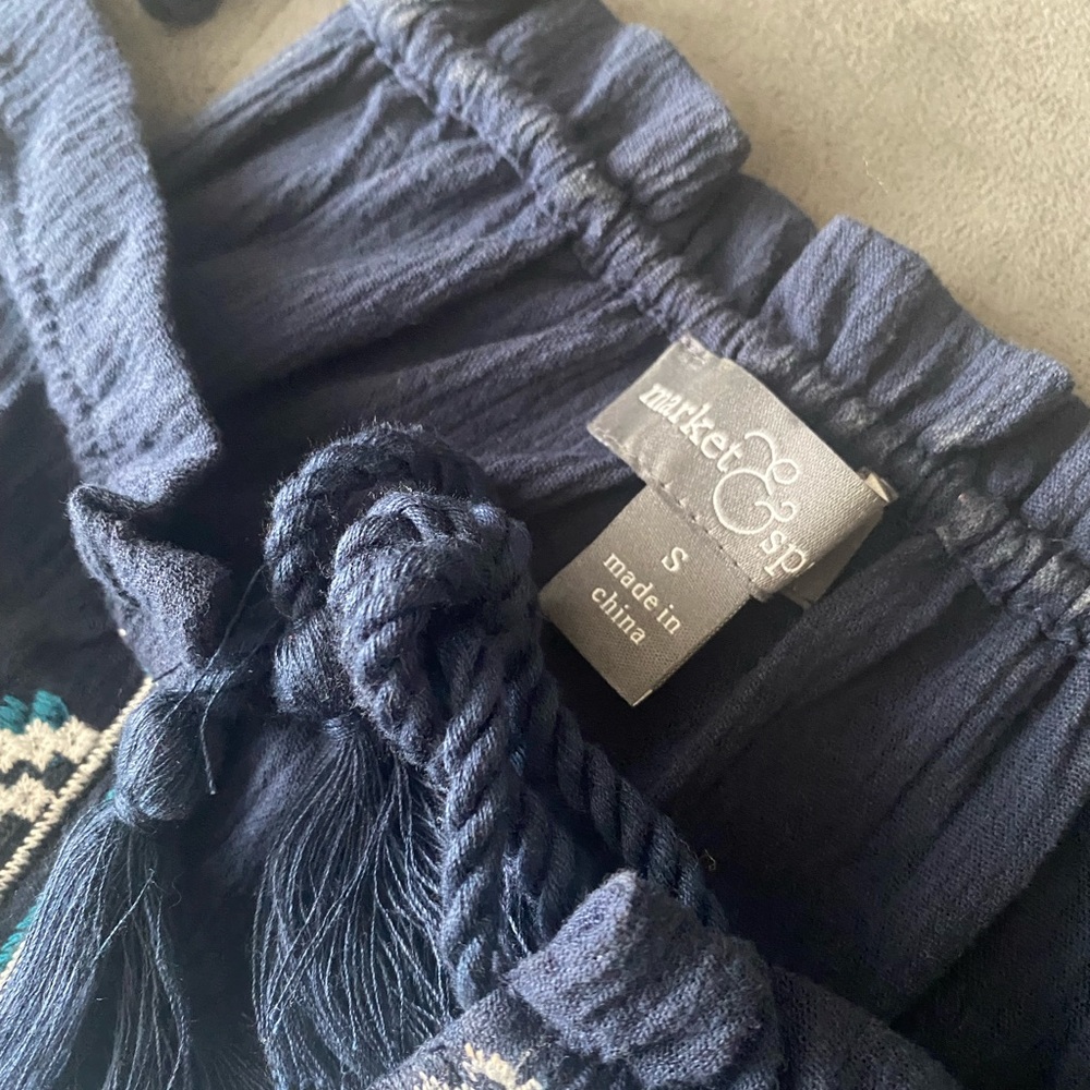 Drawstring Tank, Aztec Design - Picture 2 of 4